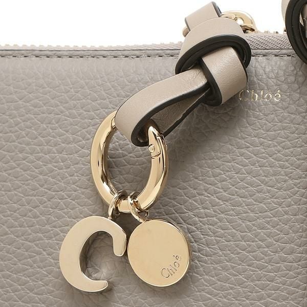 クロエ 長財布 アルファベット グレー レディース CHLOE CHC21WP941F57