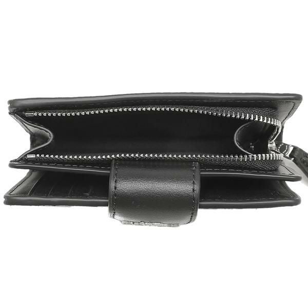 コーチ アウトレット 二つ折り財布 シグネチャー ブラック レディース COACH C0082 SVTSQ 詳細画像