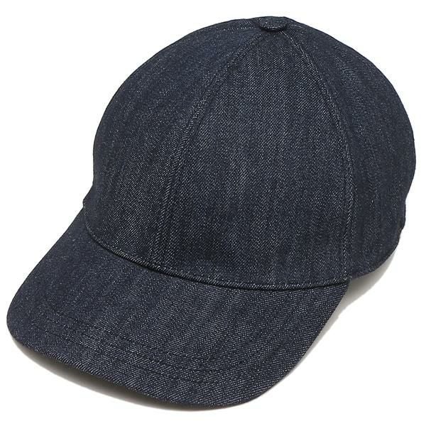 プラダ キャップ 帽子 デニム ベースボールキャップ ネイビー メンズ レディース PRADA 2HC274 AJ6 F0008 詳細画像