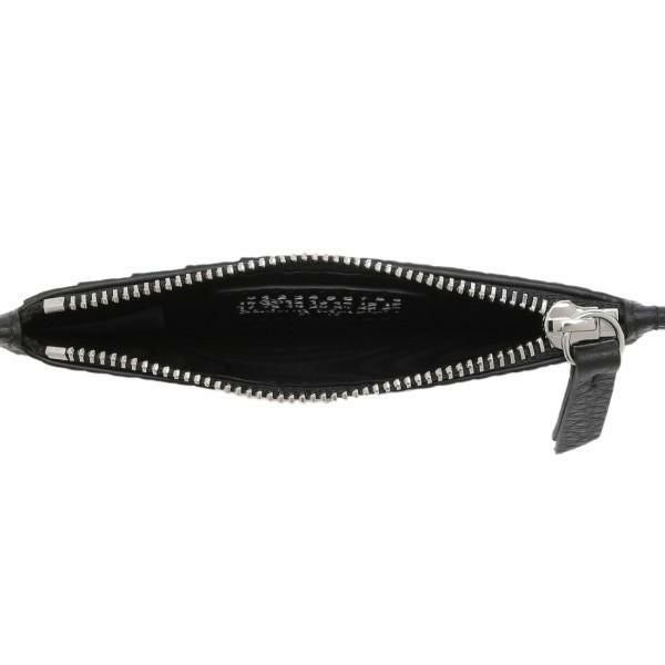 メゾンマルジェラ カードケース フラグメントケース コインケース ブラック メンズ レディース Maison Margiela S56UI0143 P4455 T8013 詳細画像