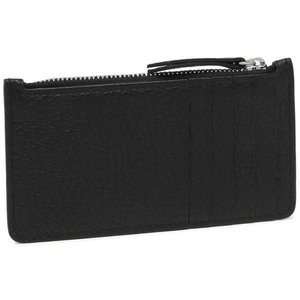 メゾンマルジェラ カードケース フラグメントケース コインケース ブラック メンズ レディース Maison Margiela S56UI0143 P4455 T8013 詳細画像