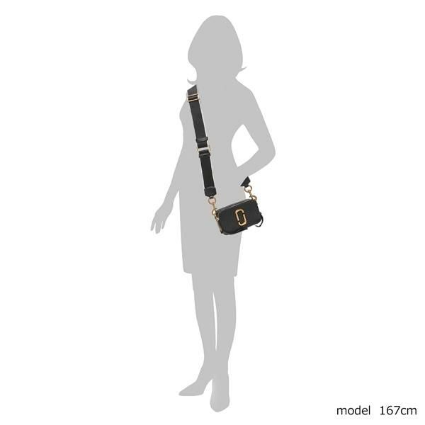 マークジェイコブス ショルダーバッグ スナップショット ブラック レディース MARC JACOBS H152L01SP22 001 詳細画像