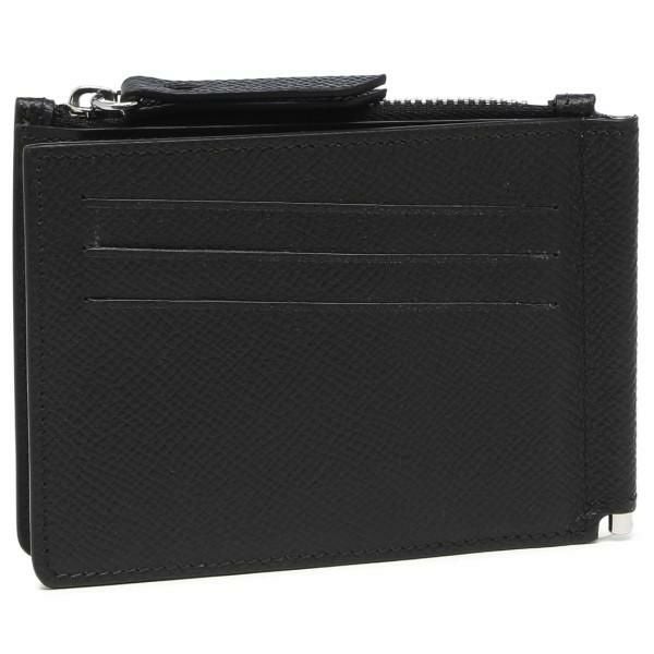 メゾンマルジェラ 二つ折り財布 マネークリップ コインケース ブラック メンズ Maison Margiela SA1UI0018 P4745 T8013 詳細画像