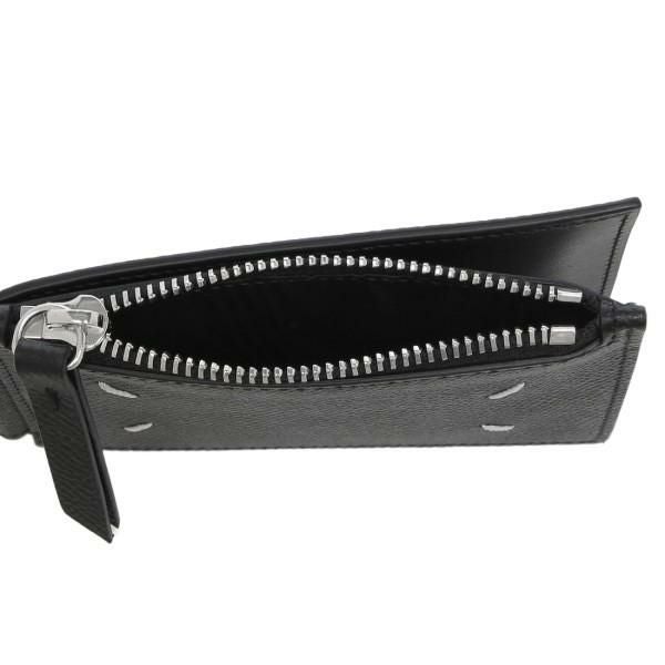 メゾンマルジェラ 二つ折り財布 マネークリップ コインケース ブラック メンズ Maison Margiela SA1UI0018 P4745 T8013 詳細画像