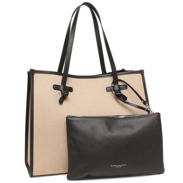 ジャンニキアリーニ トートバッグ マルチェッラ Mサイズ ベージュ レディース GIANNI CHIARINI BS6850 CNV CORDA MILITARE 詳細画像