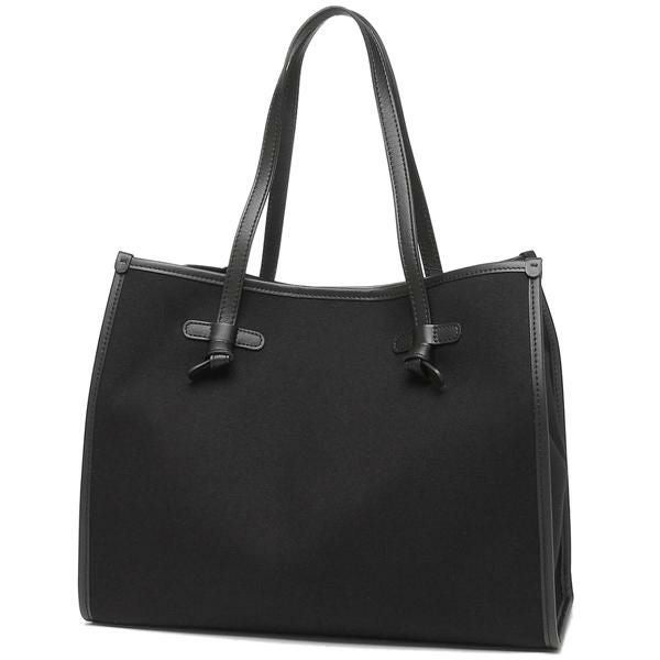 GIANNI CHIARINI ブラックトートバッグ ジャンニキアリーニ トートバッグ マルチェッラ Mサイズ ブラック