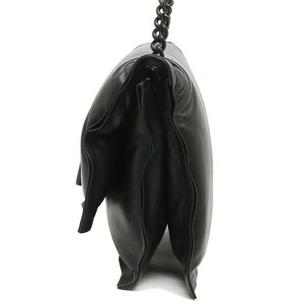 FERRAGAMO/SalvatoreFerragamo(サルバトーレフェラガモ) ショルダーバッグ美品  ヴィヴァボウ 211287 黒 プラスチックショルダー レザー Salvatore Ferragamo サルヴァトーレフェラガモ (Vintage) ショルダー
