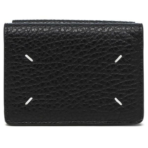 メゾンマルジェラ 三つ折り財布 ミニ財布 ブラック メンズ レディース Maison Margiela S36UI0416 P4455 T8013 詳細画像