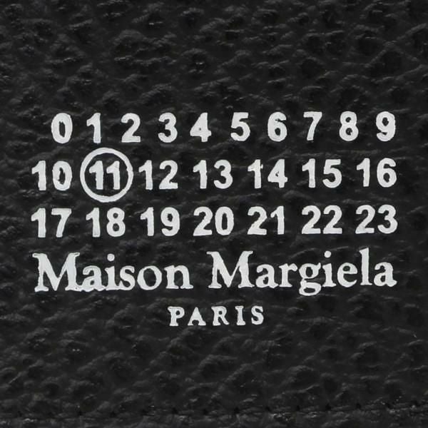 メゾンマルジェラ 三つ折り財布 ミニ財布 ブラック メンズ レディース Maison Margiela S36UI0416 P4455 T8013 詳細画像