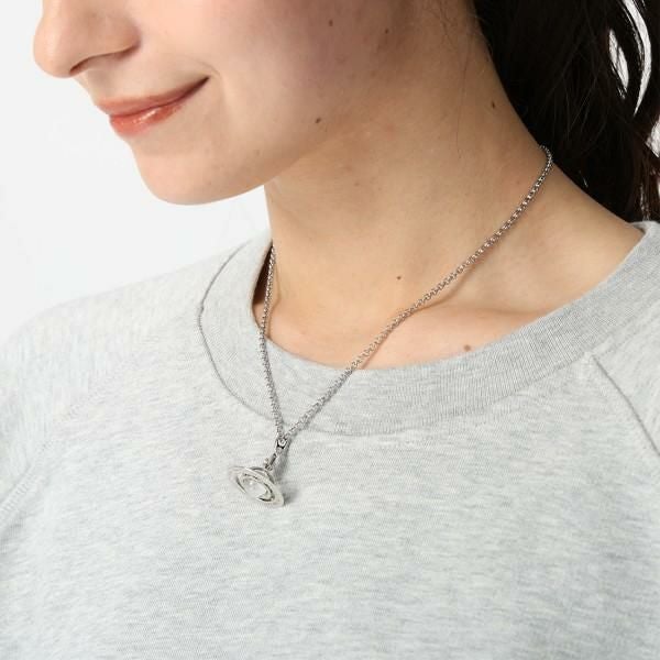 ヴィヴィアンウエストウッド ネックレス アクセサリー ペンダント シルバー レディース VIVIENNE WESTWOOD 63020097 P019