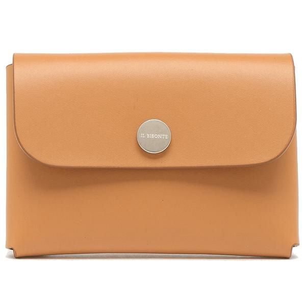 イルビゾンテ カードケース ベージュ メンズ レディース IL BISONTE SCC100 PV0039 NA246 詳細画像