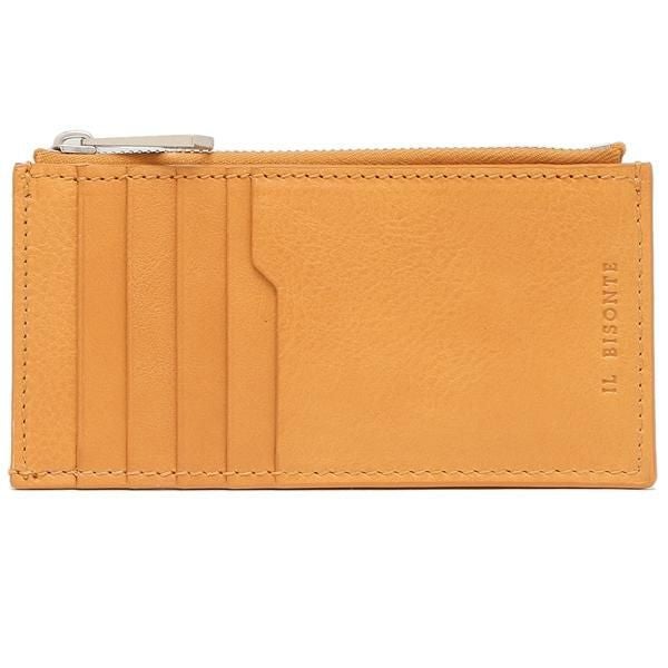 イルビゾンテ カードケース コインケース フラグメントケース ベージュ メンズ レディース IL BISONTE SVW001 POX001 NA252 詳細画像