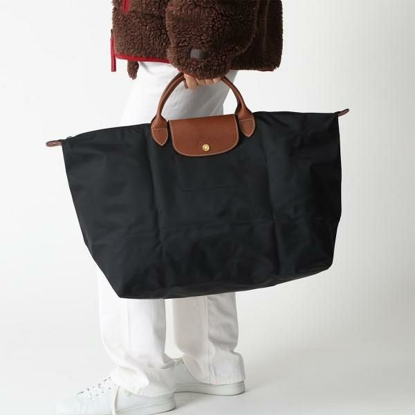 ロンシャン LONGCHAMP 1624 089 プリアージュ L 折りたたみ ハンドバッグ 001 ノワール