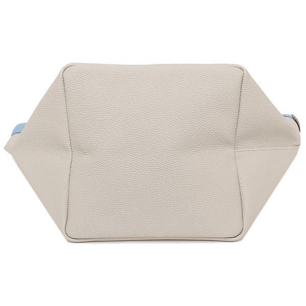 エルベシャプリエ トートバッグ Mサイズ ベージュ ブルー レディース Herve Chapelier 707GP 6311A 詳細画像