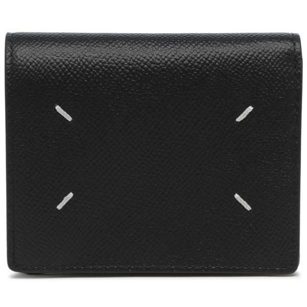 メゾンマルジェラ 二つ折り財布 コンパクト財布 ブラック メンズ レディース Maison Margiela SA3UI0007 P4745 T8013 詳細画像