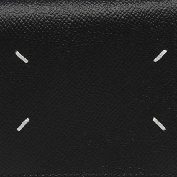 メゾンマルジェラ 二つ折り財布 コンパクト財布 ブラック メンズ レディース Maison Margiela SA3UI0007 P4745 T8013 詳細画像