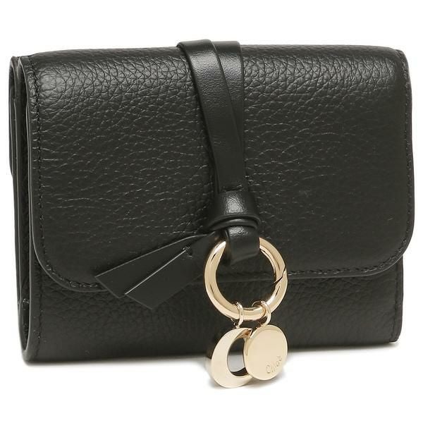 Chloe クロエ 三つ折り財布 ブラック クロエ 三つ折り財布 レディース ENVELOPE SMALL TRIFOLD ブラック