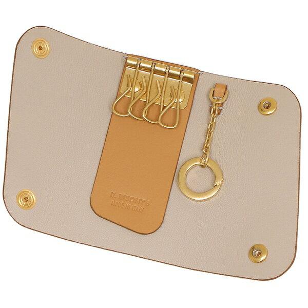 イルビゾンテ キーケース キーホルダー メンズ レディース IL BISONTE SKH115 PV0039 詳細画像