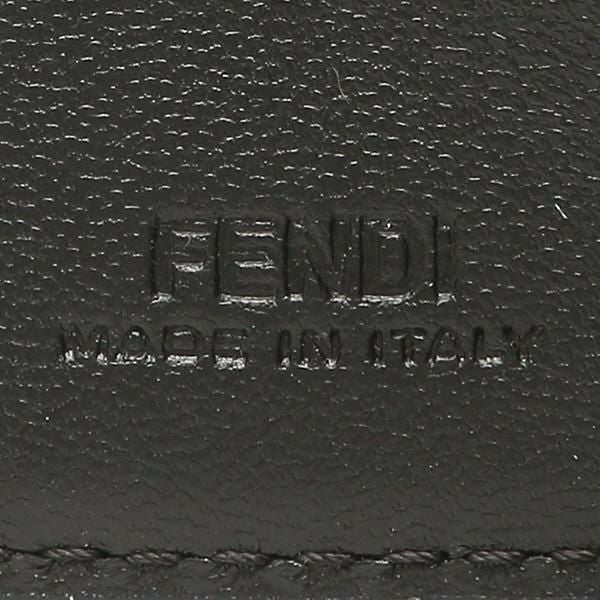 フェンディ 三つ折り財布 バゲット ミニ財布 ブラック レディース FENDI 8M0395 AAJD F0KUR 詳細画像
