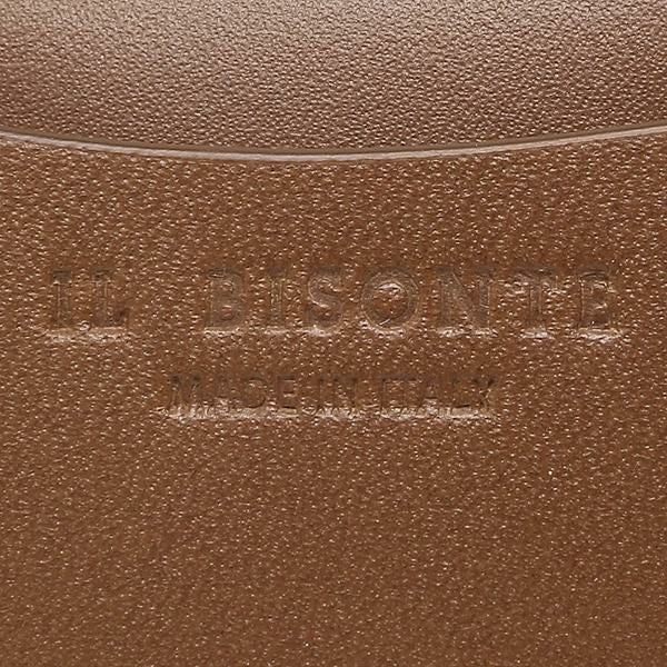 イルビゾンテ カードケース キーケース ブラウン レディース メンズ IL BISONTE SCC099 PV0039 BW304H 詳細画像