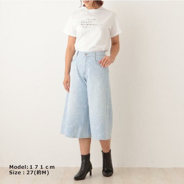 ステラマッカートニー デニムパンツ ジーンズ キュロット ブルー