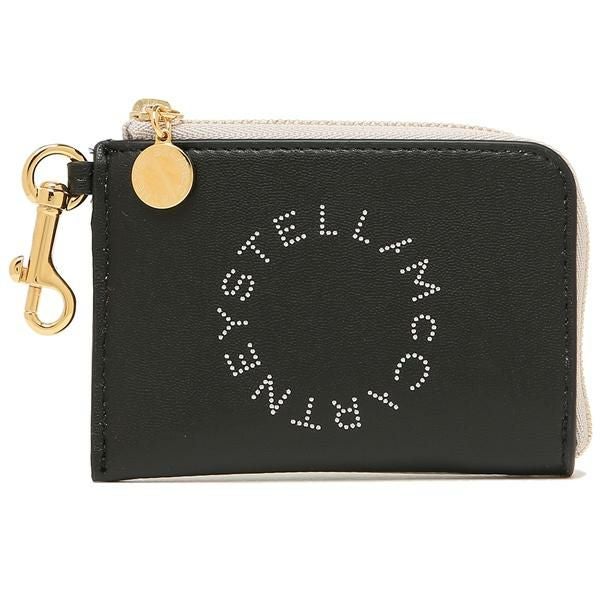 ステラマッカートニー カードケース キーリング フラグメントケース ブラック レディース STELLA McCARTNEY 7P0007 W8856 1000 詳細画像