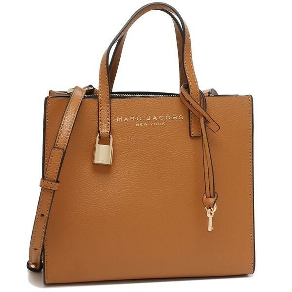 マークジェイコブス アウトレット トートバッグ ショルダーバッグ ミニグラインド ブラウン レディース MARC JACOBS M0015685 240