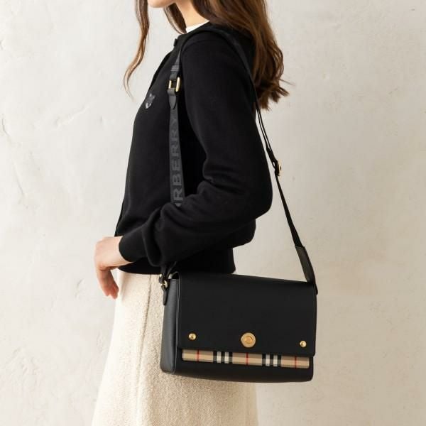 Burberry ショルダーバッグ 黒 バーバリー BURBERRY バッグ レディース