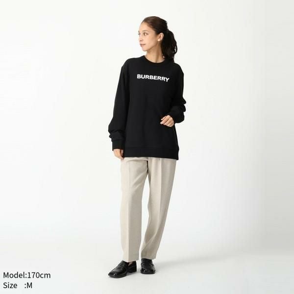 バーバリー スウェットシャツ プルオーバー ブラック メンズ BURBERRY 8055312 A1189 詳細画像
