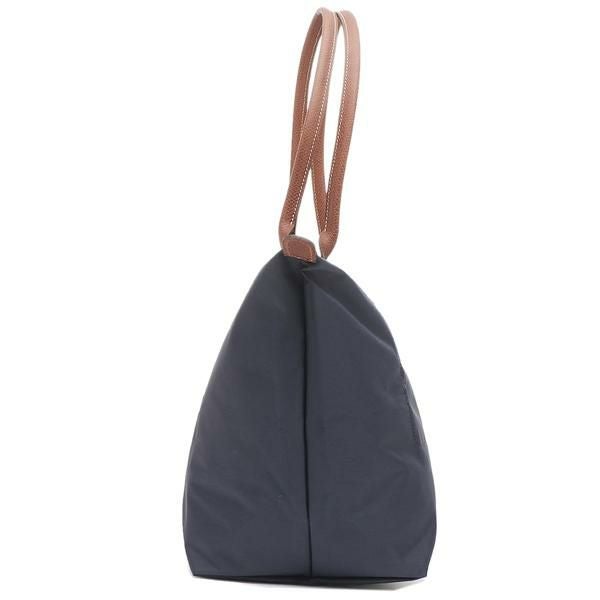 ロンシャン トートバッグ プリアージュ Lサイズ ネイビー レディース