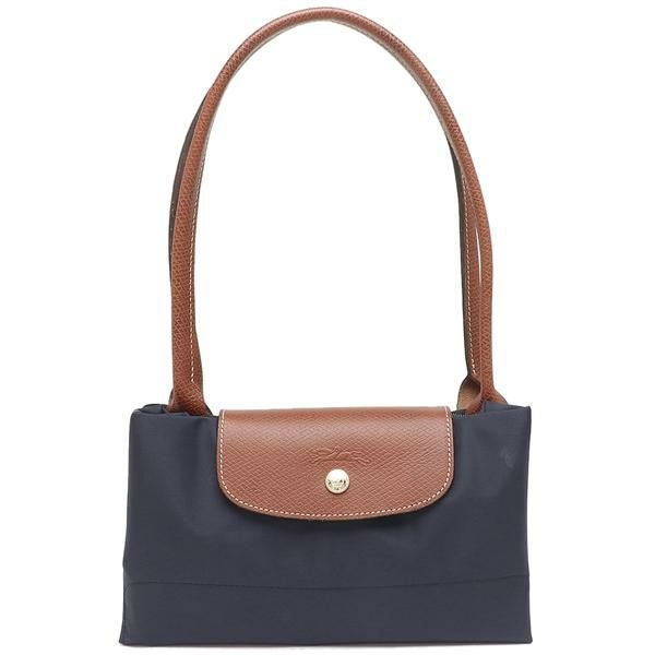 ロンシャン トートバッグ プリアージュ Lサイズ ネイビー レディース