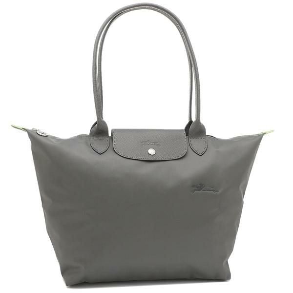 ロンシャン トートバッグ プリアージュグリーン Lサイズ グレー レディース LONGCHAMP 1899 919 P66 A4対応