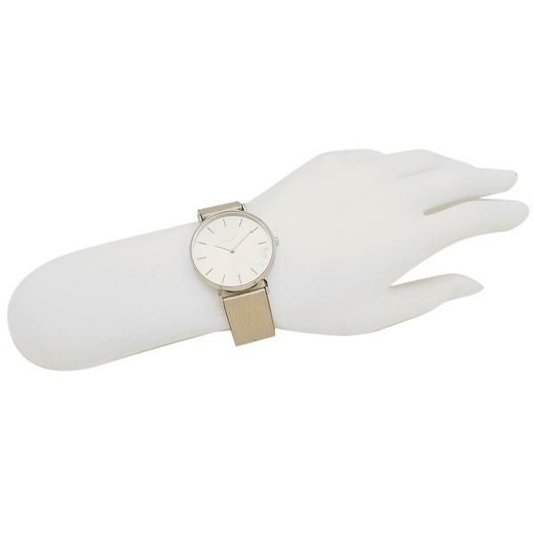 コーチ レディース 時計 ペリー 36mm クォーツ ホワイト ゴールド COACH 14503853 レザー 詳細画像