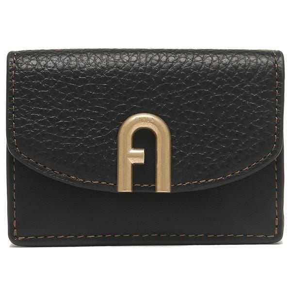 フルラ 三つ折り財布 プリムラ Sサイズ ミニ財布 ブラック レディース FURLA WP00218 BX0053 O6000 詳細画像