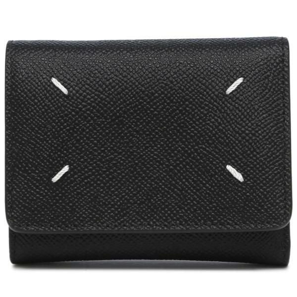 メゾンマルジェラ 三つ折り財布 コンパクトウォレット ブラック メンズ レディース Maison Margiela SA3UI0017 P4745 T8013 詳細画像