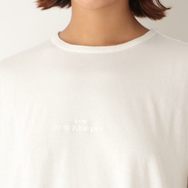 メゾンマルジェラ Tシャツ トップス 半袖カットソー ホワイト メンズ
