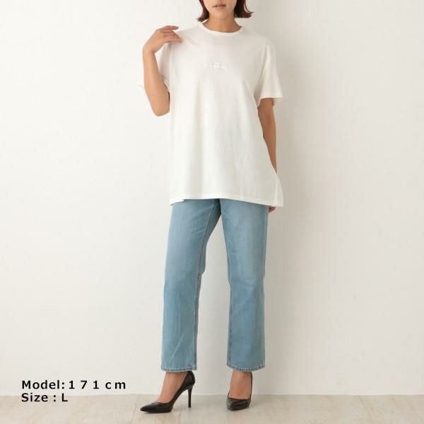 メゾンマルジェラ Tシャツ トップス 半袖カットソー ホワイト メンズ