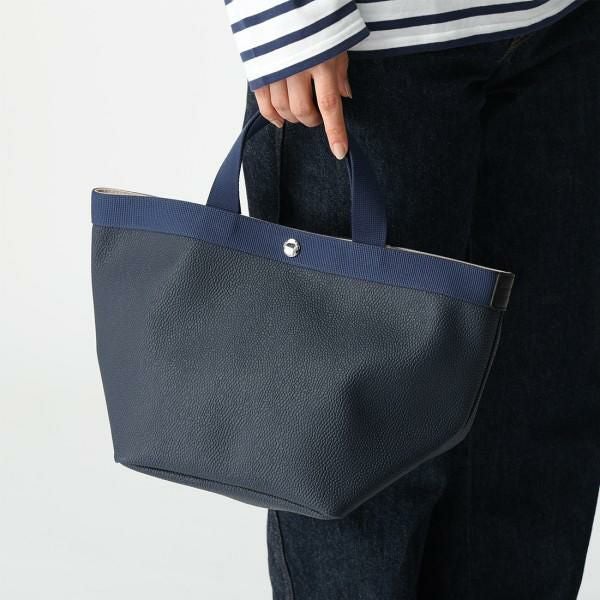 エルベシャプリエ トートバッグ Herve Chapelier 707GP 19N 19N レディース ネイビー