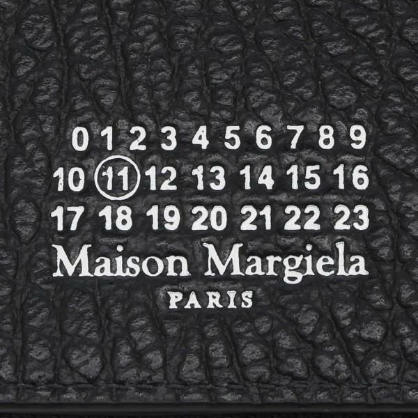 メゾンマルジェラ 二つ折り財布 ミニ財布 ブラック メンズ レディース Maison Margiela SA1UI0023 P4455 T8013 詳細画像