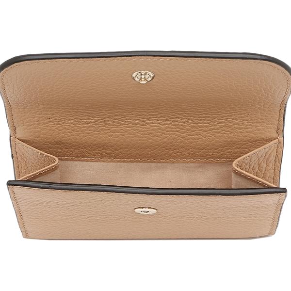 クロエ 三つ折り財布 アルファベット ミニ財布 ブラウン レディース CHLOE CHC21WP945F57 26X 詳細画像