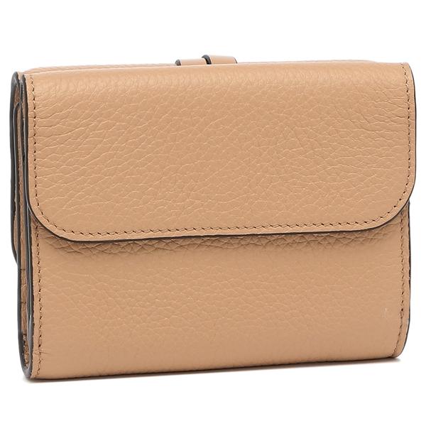 クロエ 三つ折り財布 アルファベット ミニ財布 ブラウン レディース CHLOE CHC21WP945F57 26X 詳細画像