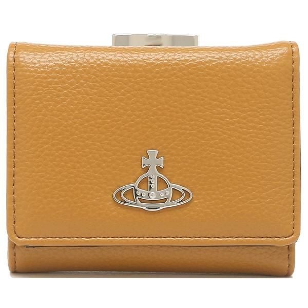 ヴィヴィアンウエストウッド 三つ折り財布 ミニ財布 イエロー レディース VIVIENNE WESTWOOD 51010018 S000D E401 詳細画像