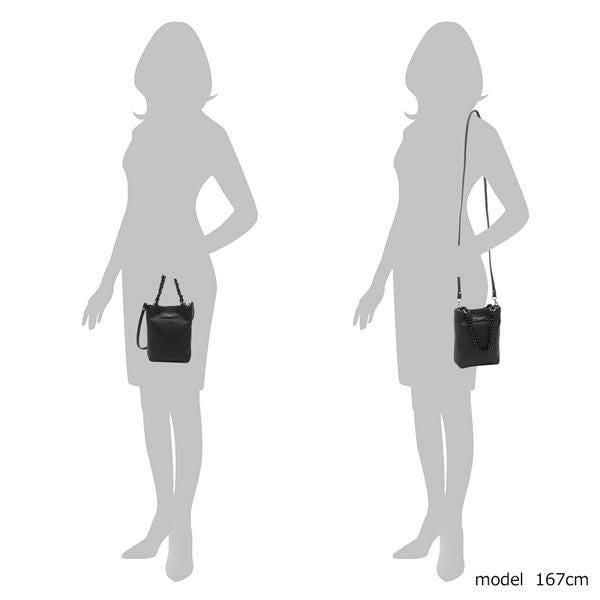 ジャンニキアリーニ ハンドバッグ ショルダーバッグ カミッラ 2WAY ミニバッグ ブラック レディース GIANNI CHIARINI 9590 GRN NERO 詳細画像