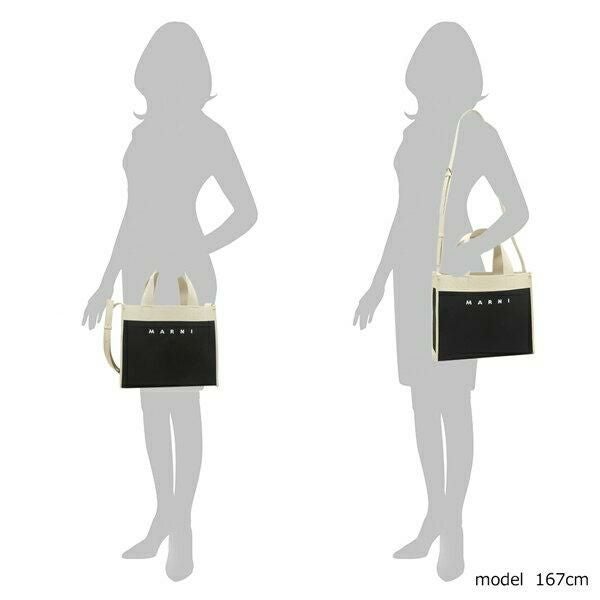 マルニ トートバッグ ショルダーバッグ 2WAY メンズ レディース MARNI SHMP0083A0 P4602 詳細画像