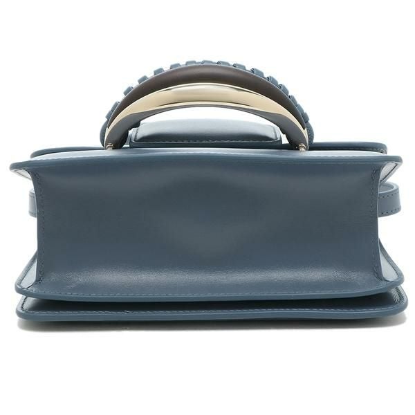 クロエ ショルダーバッグ カティ ネイビー レディース CHLOE
