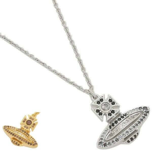 ヴィヴィアンウエストウッド ネックレス アクセサリー エルミンバスレリーフ ブラック レディース VIVIENNE WESTWOOD 6302038F