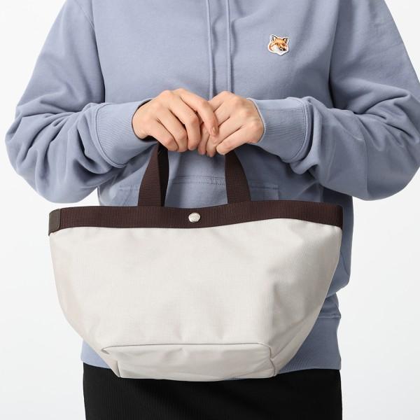 エルベシャプリエ トートバッグ Herve Chapelier 707C 6369 レディース ベージュ モカ 詳細画像