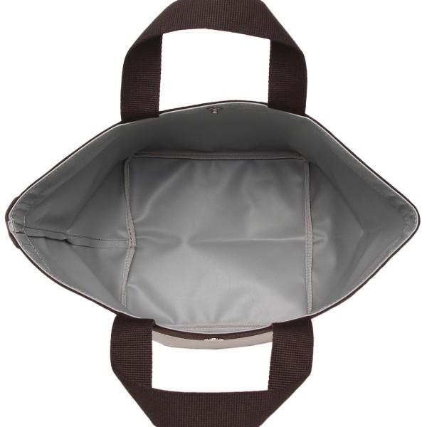 エルベシャプリエ トートバッグ Herve Chapelier 707C 6369 レディース ベージュ モカ 詳細画像