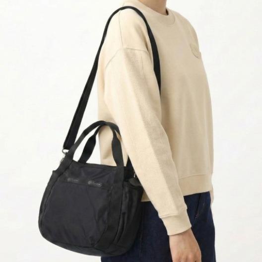 レスポートサック ハンドバッグ ショルダーバッグ ブラック レディース LESPORTSAC 8056 R086 詳細画像