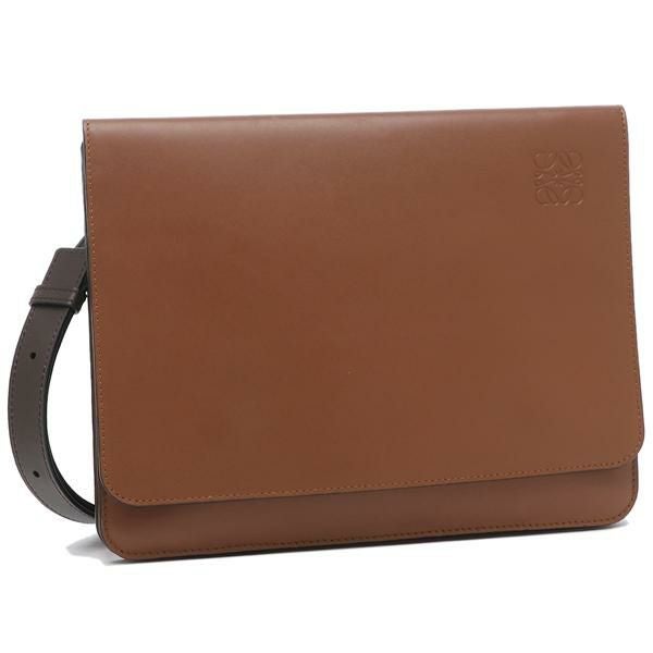 ロエベ ショルダーバッグ ガゼット ブラウン レディース LOEWE